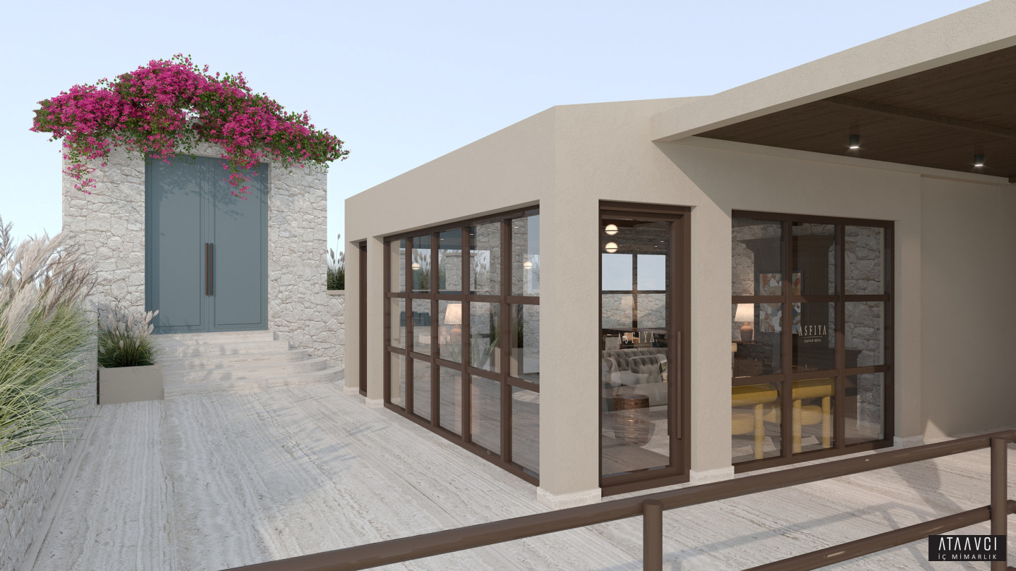 Asfiya Sea View Hotel reception