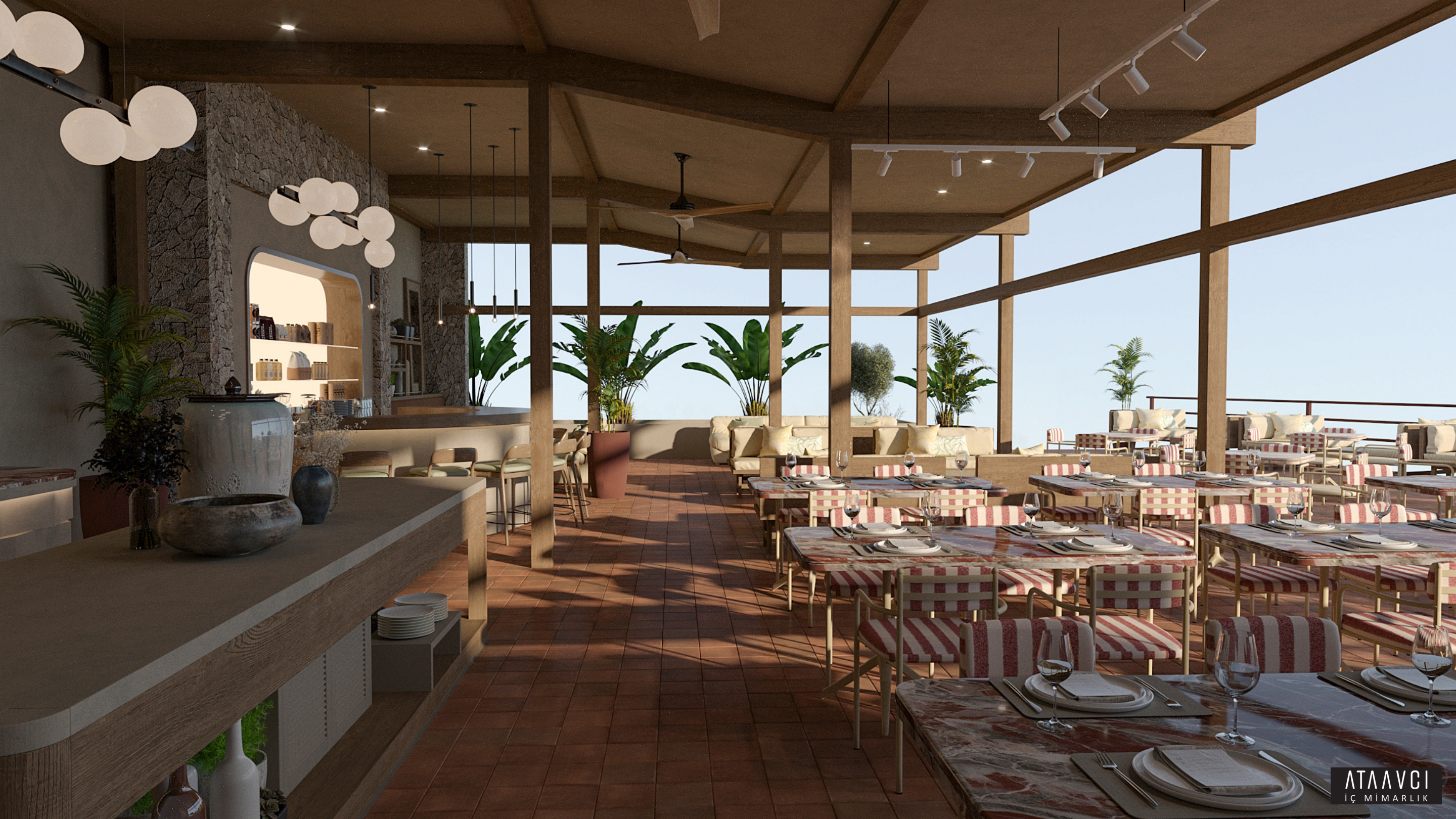 Restaurant view
