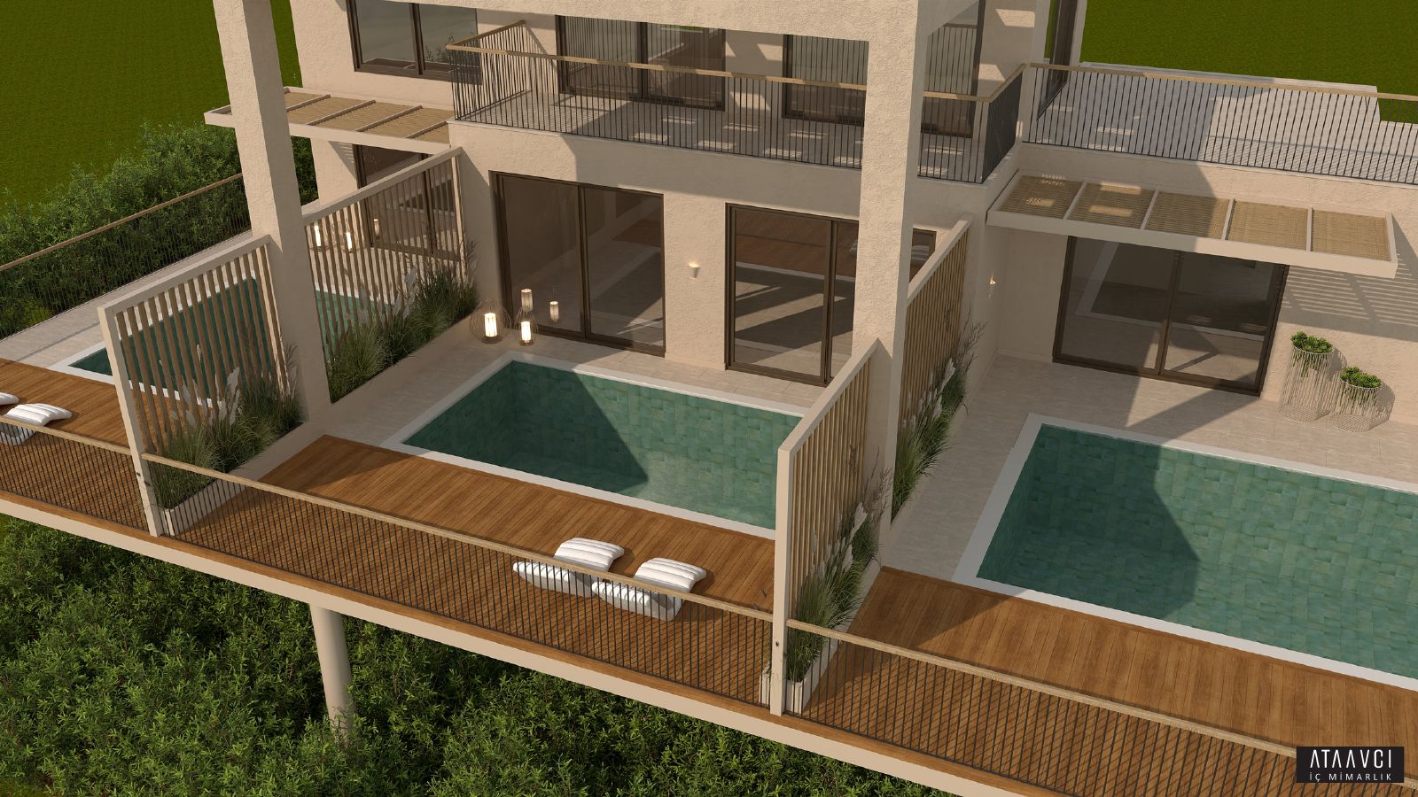 Signature Pool Room view